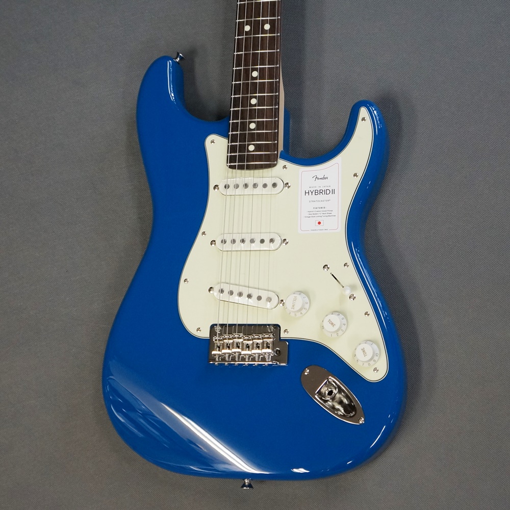 Fender Made in Japan Hybrid II Stratocaster Rosewood Fingerboard FRB 【Forest Blue】 / 楽器屋BOW オンラインストア