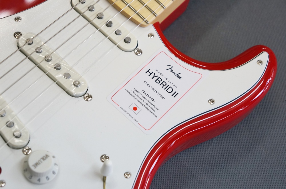 Fender Made in Japan Hybrid II Stratocaster - Modena Red - / 楽器