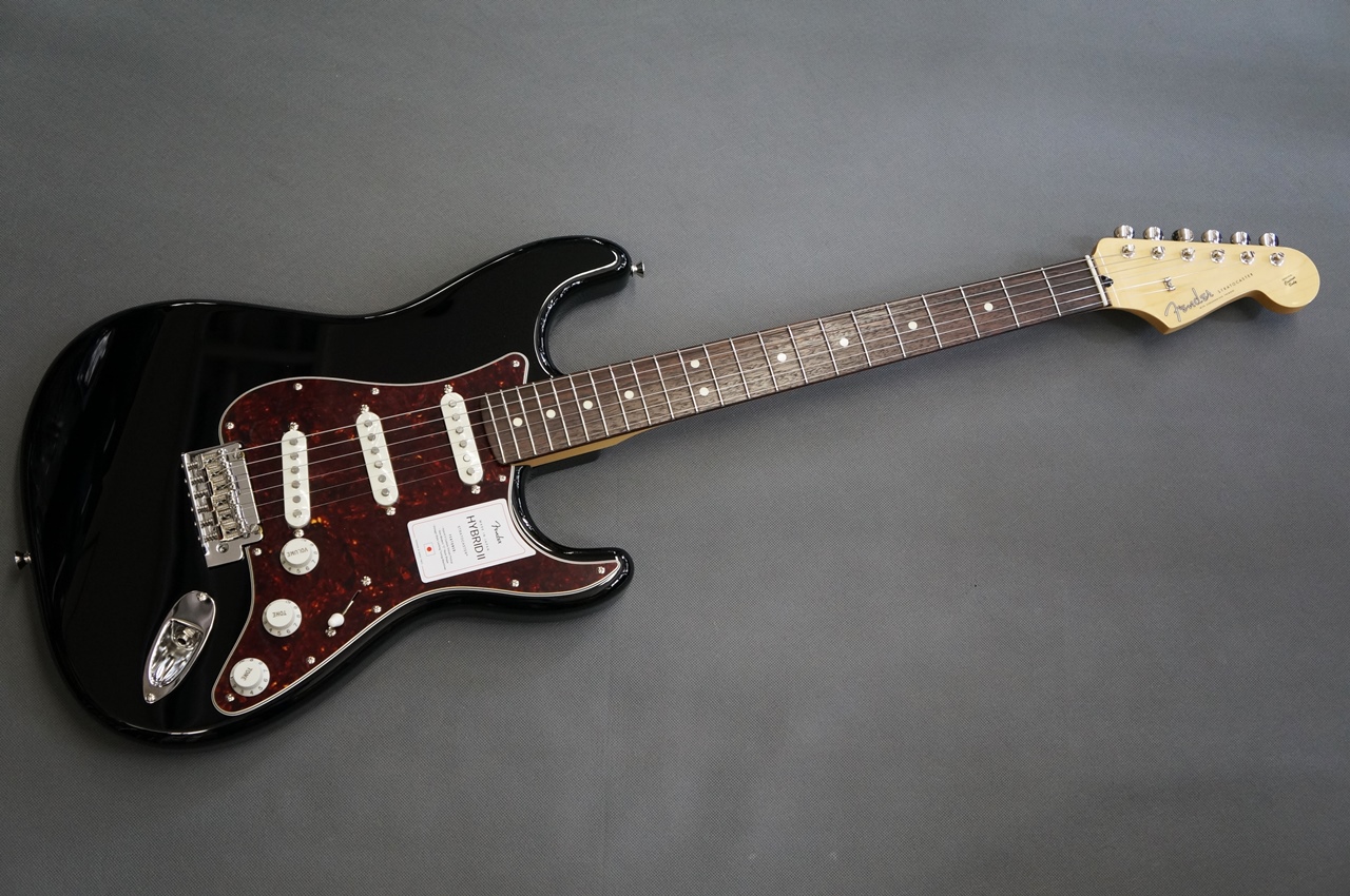 Fender Made in Japan Hybrid II Stratocaster - Black - / 楽器屋BOW