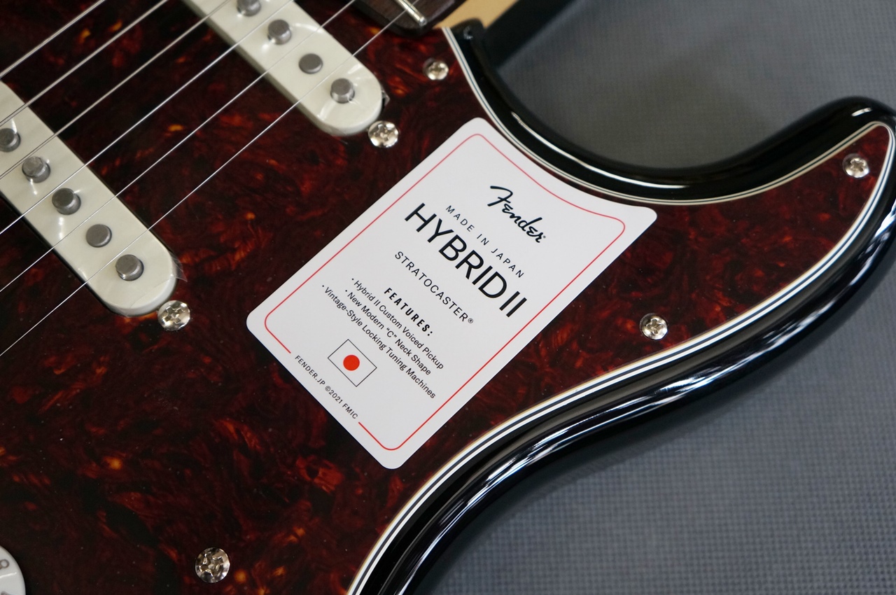 Fender Made in Japan Hybrid II Stratocaster - Black - / 楽器屋BOW