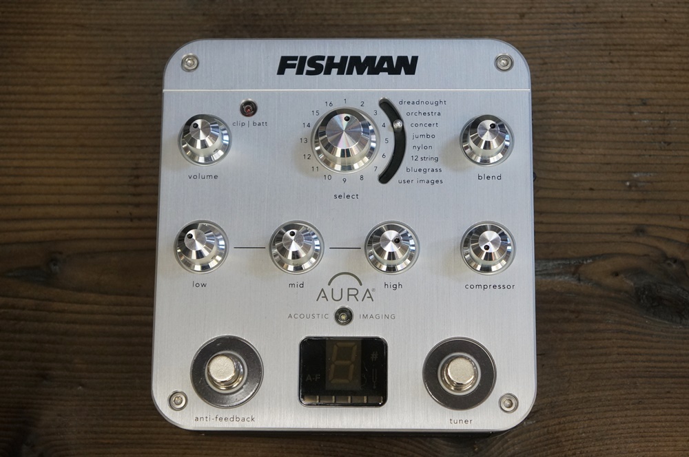 中古】Fishman Aura Spectrum DI Preamp / 楽器屋BOW オンラインストア