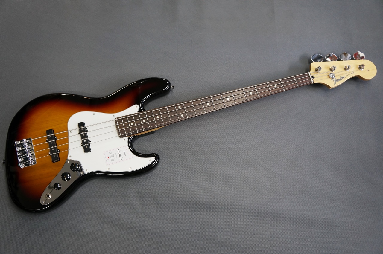 Fender Made in Japan Hybrid II Jazz Bass Rosewood Fingerboard - 3 