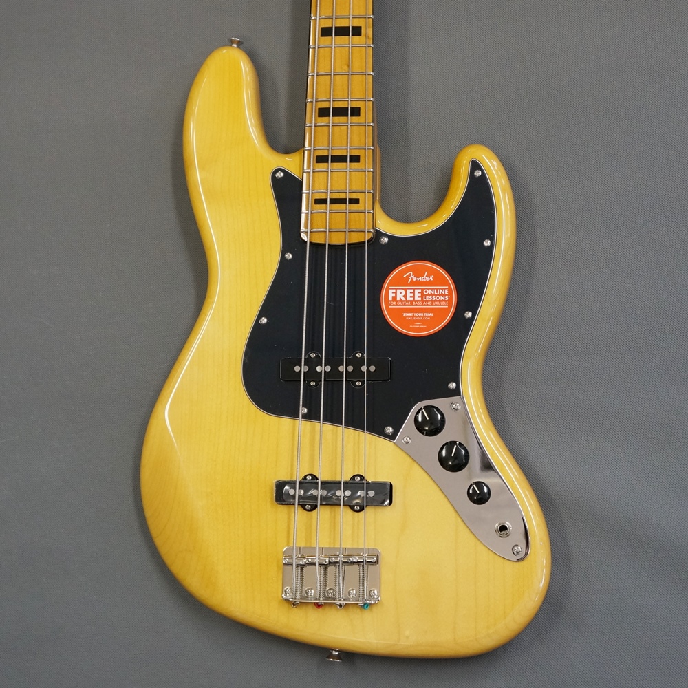 Squier Classic Vibe '70s Jazz Bass NAT - Natural - / 楽器屋BOW