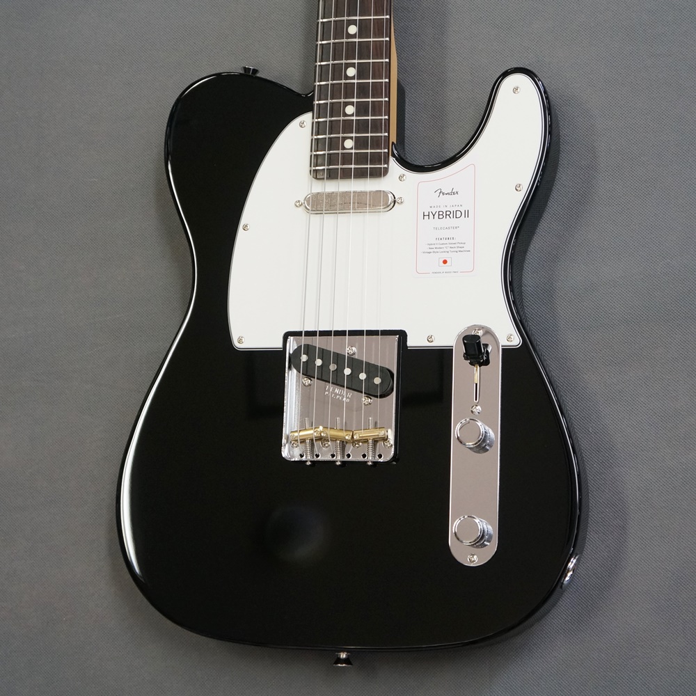 II　in　Rosewood　Telecaster　Black　フ-　Fender/Made　Hybrid　Japan　Fingerboard
